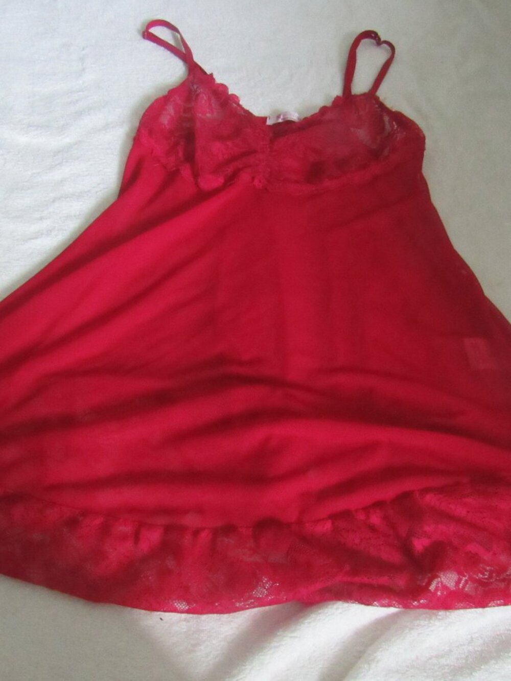 Avidlove Red Nighty Size Small  USED
